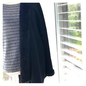 Jones New Your Sweater with faux black trim